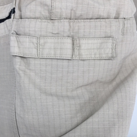 Columbia PFG Mens Size 36 Khaki Ripstop Flat Front Hiking Water Shorts - Picture 7 of 13